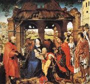 Roger Van Der Weyden Adoration of the Magi painting